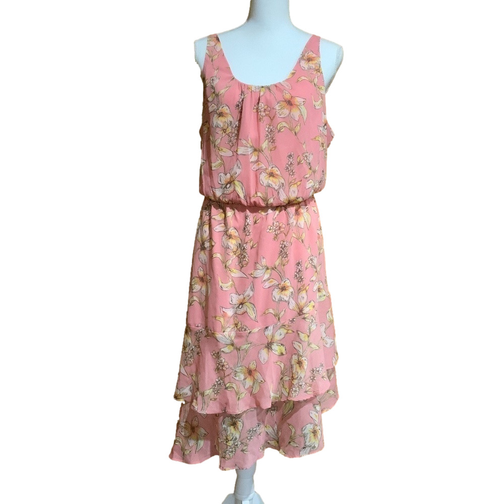 a new day Floral Asymmetrical Dress - NWT